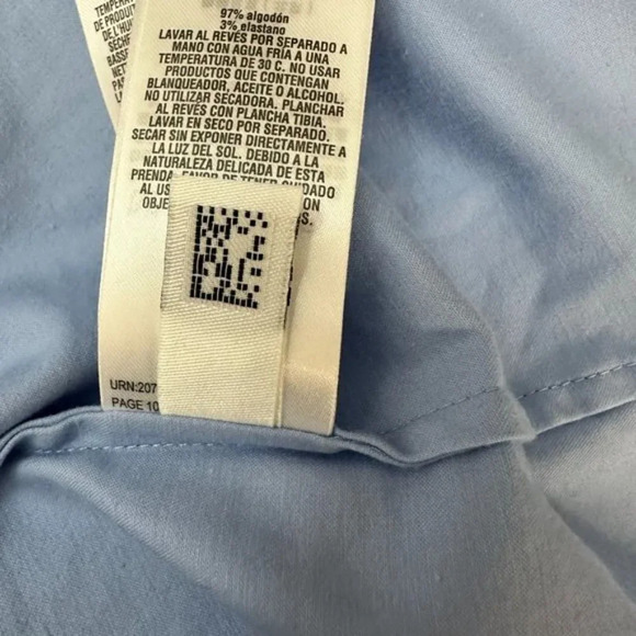 Ted Baker Jettas Embroidered Cold Shoulder Dress Baby Blue Size 1 - Picture 12 of 16